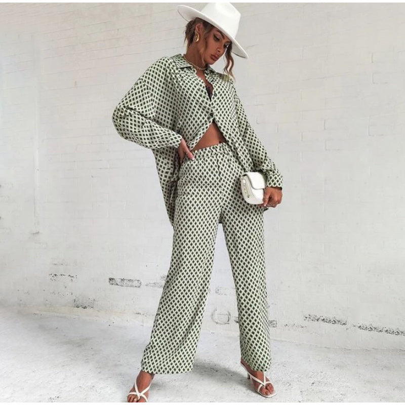 Andra Suit (Blouse/Pants)