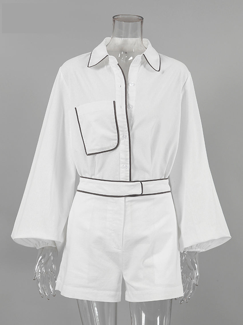 Sally Set (Blouse/Shorts)