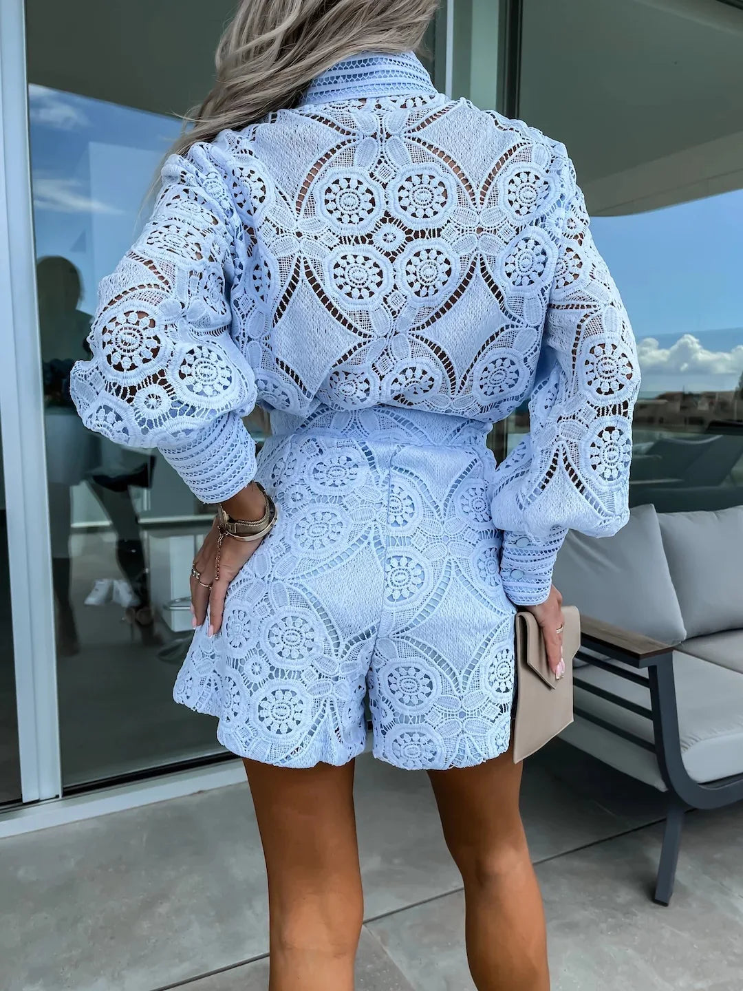 Elizabeth Set (Blouse/Shorts)
