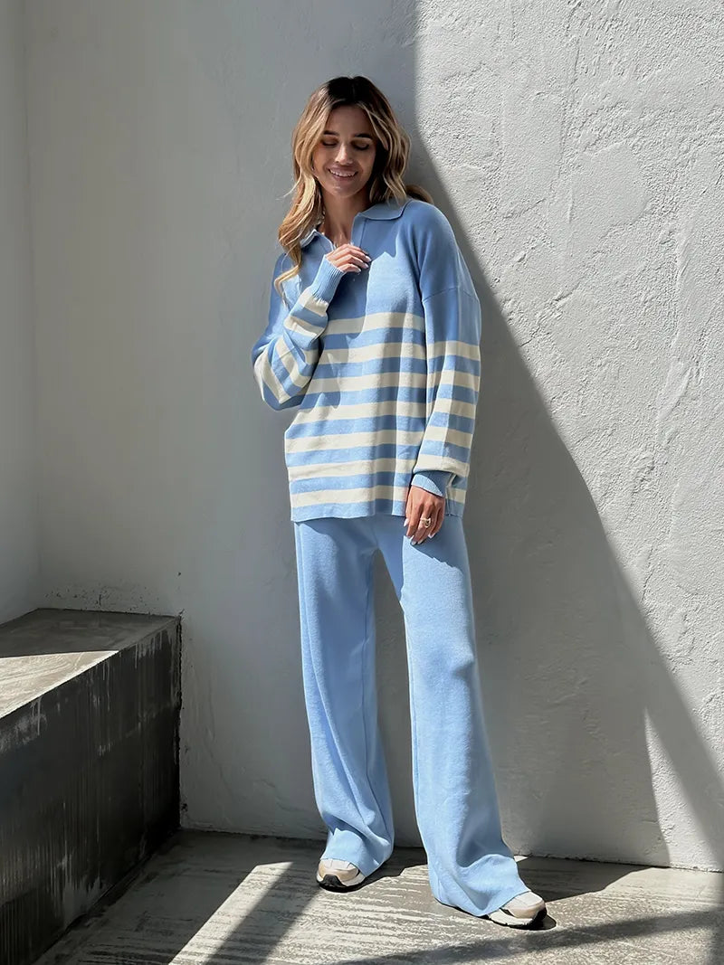 Sandra Knitted Set (Sweater/Pants)