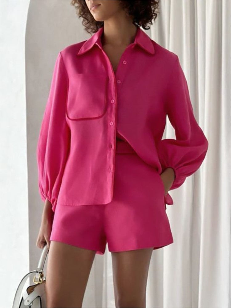 Sally Set (Blouse/Shorts)