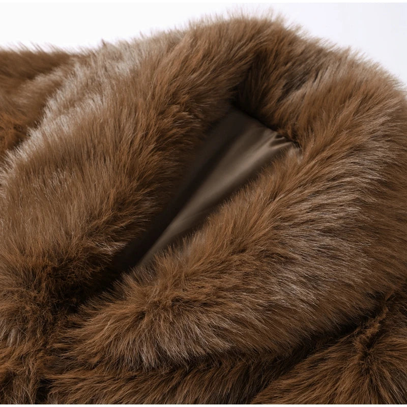 Barbara Faux Fur Coat