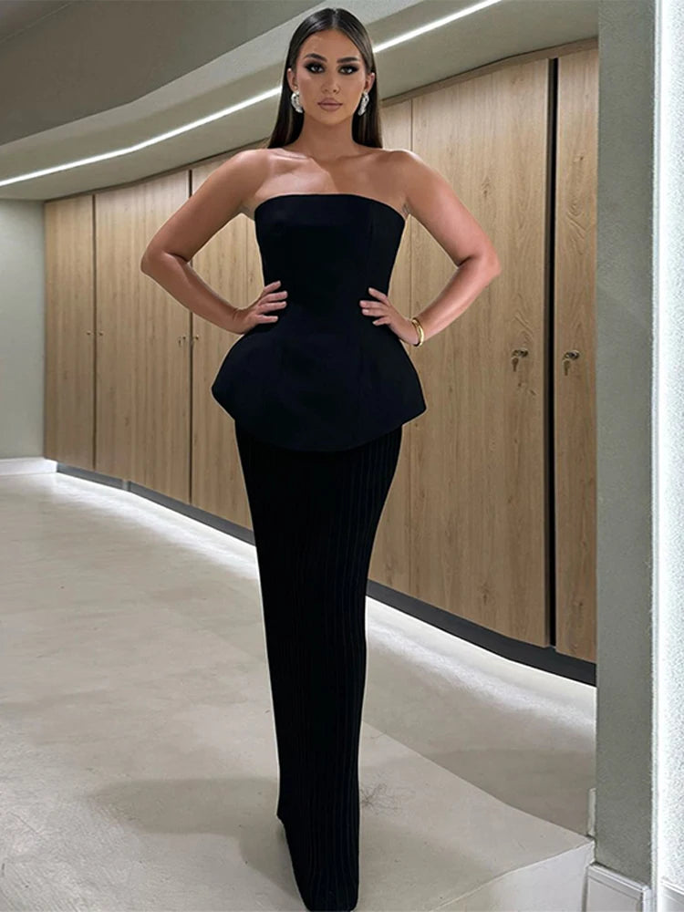 Renee Elegant Set (Top/Skirt)