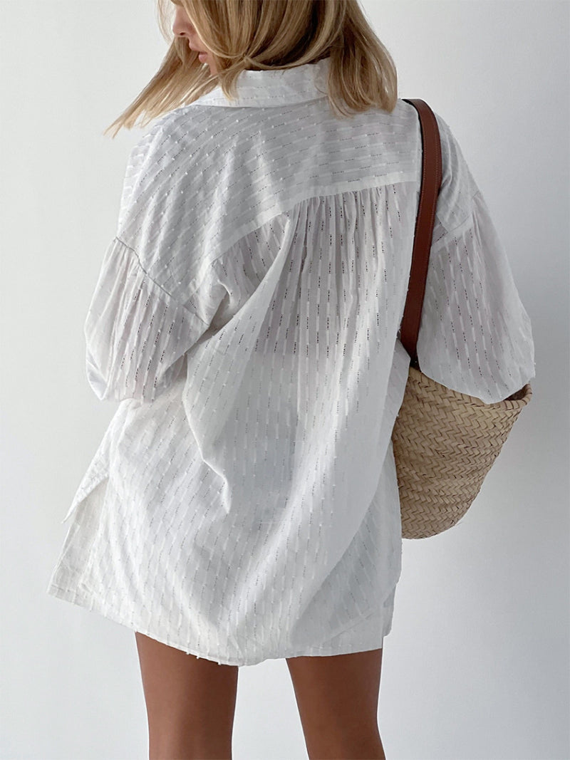 Meghan Set (Blouse/Shorts)