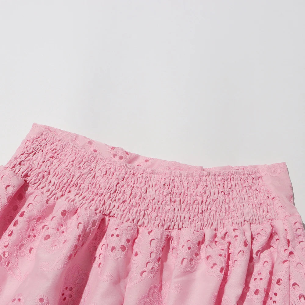 Stephanie Cotton Set (Top/Skirt)