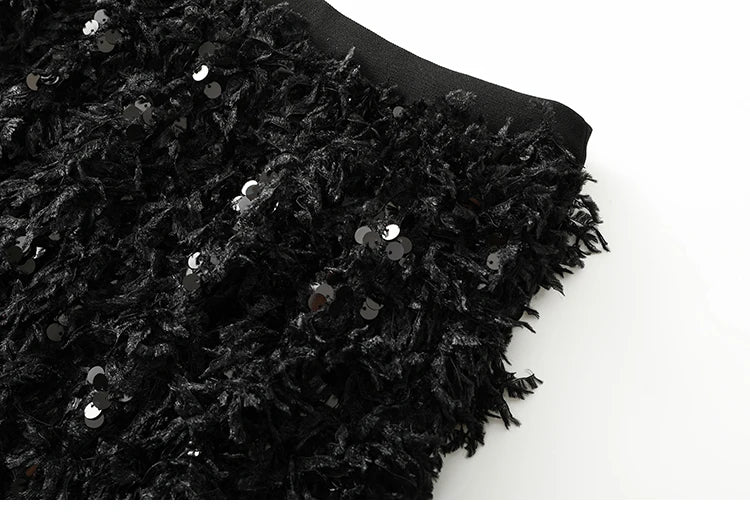 Marie Sequined Skirt