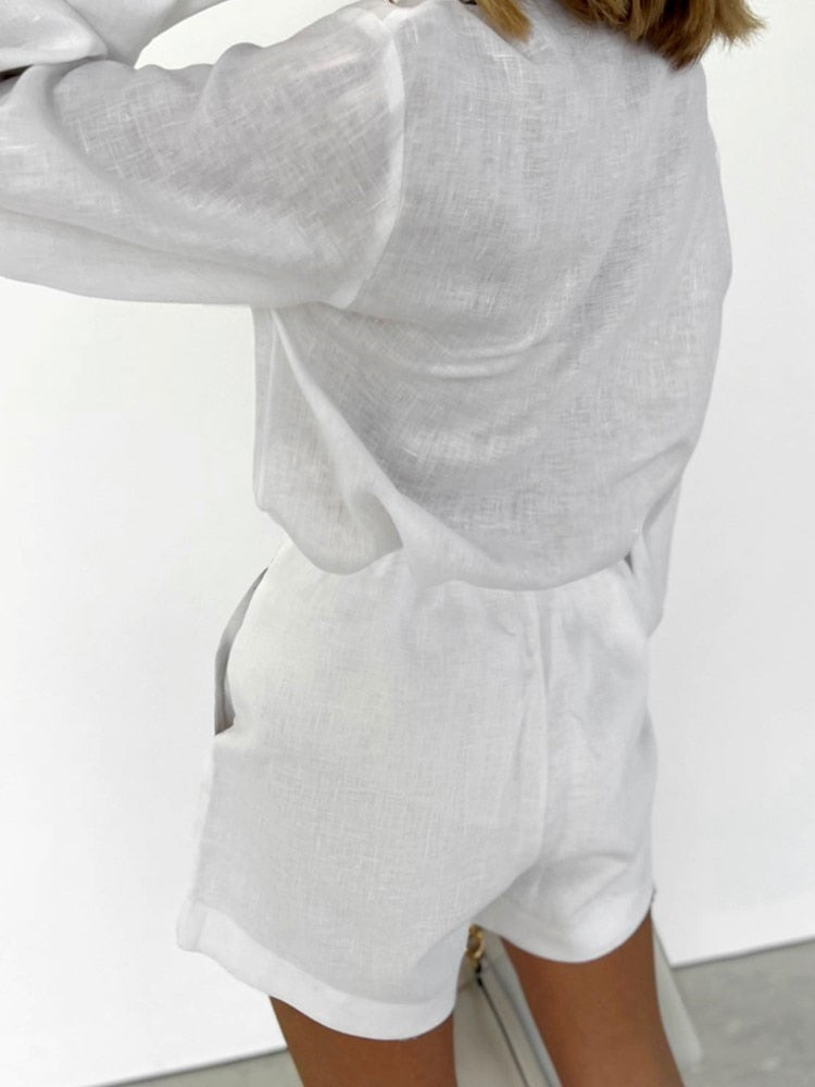 Sally Set (Blouse/Shorts)