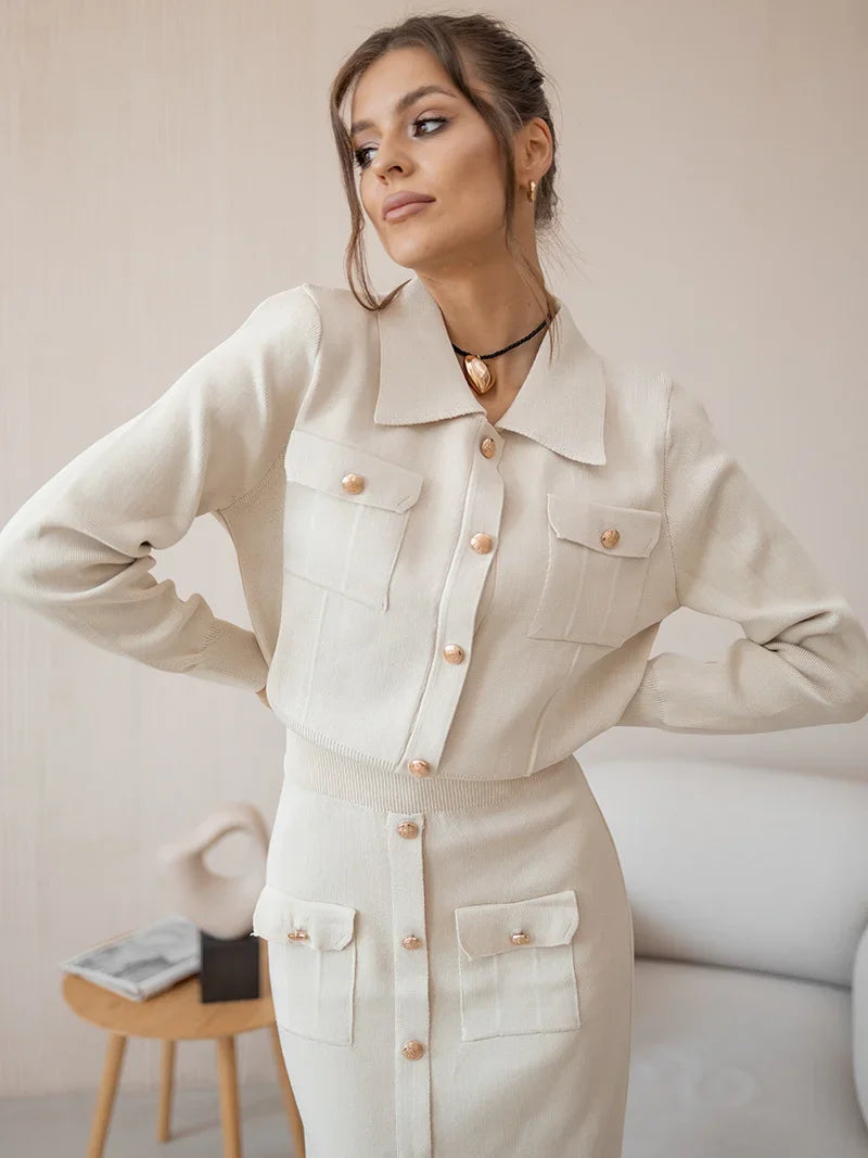 Audrey Set (Sweater/Skirt)