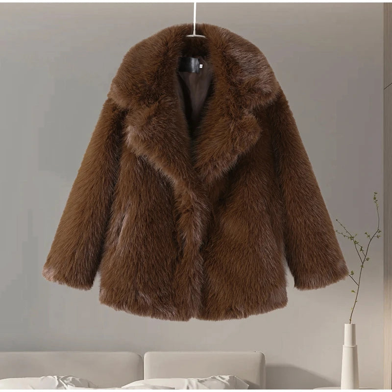 Barbara Faux Fur Coat