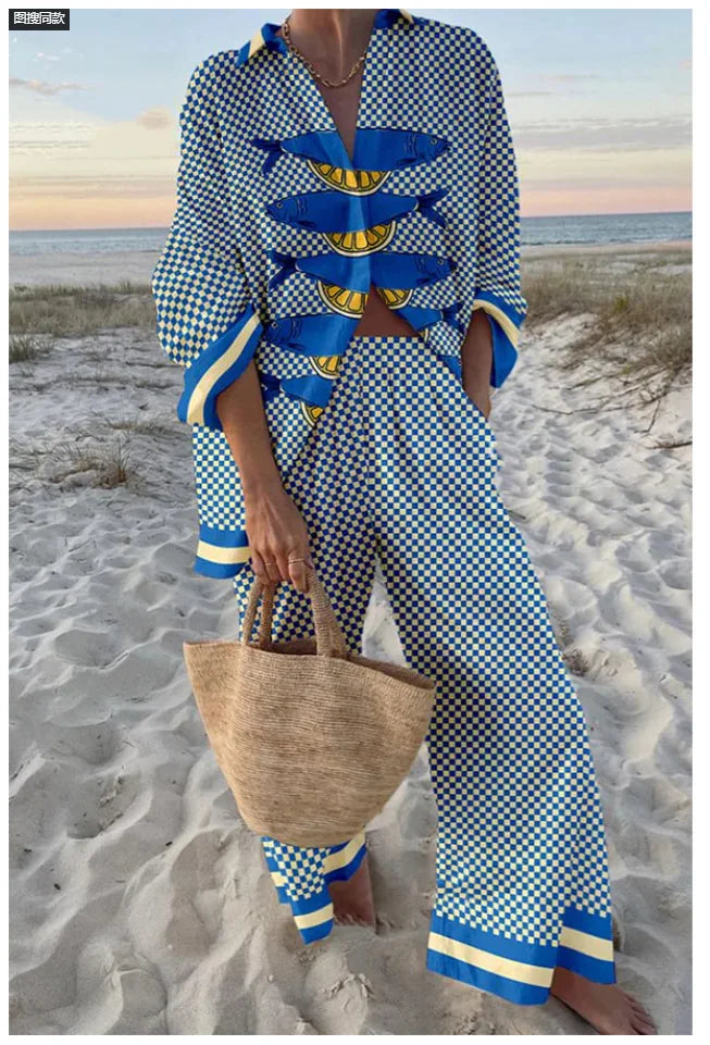 Eleanora Suit (Blouse/Pants) - 20 options