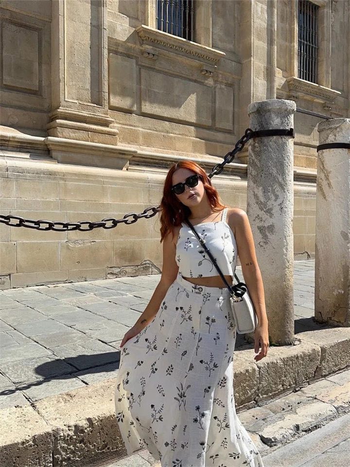 Linda Set (Top/Skirt)