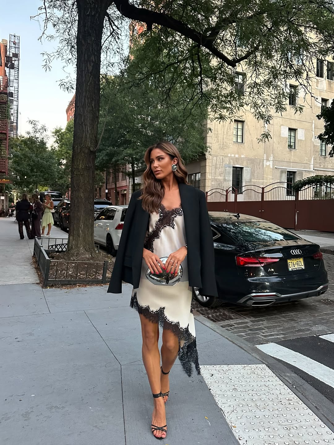 Christine Asymmetric  Dress 