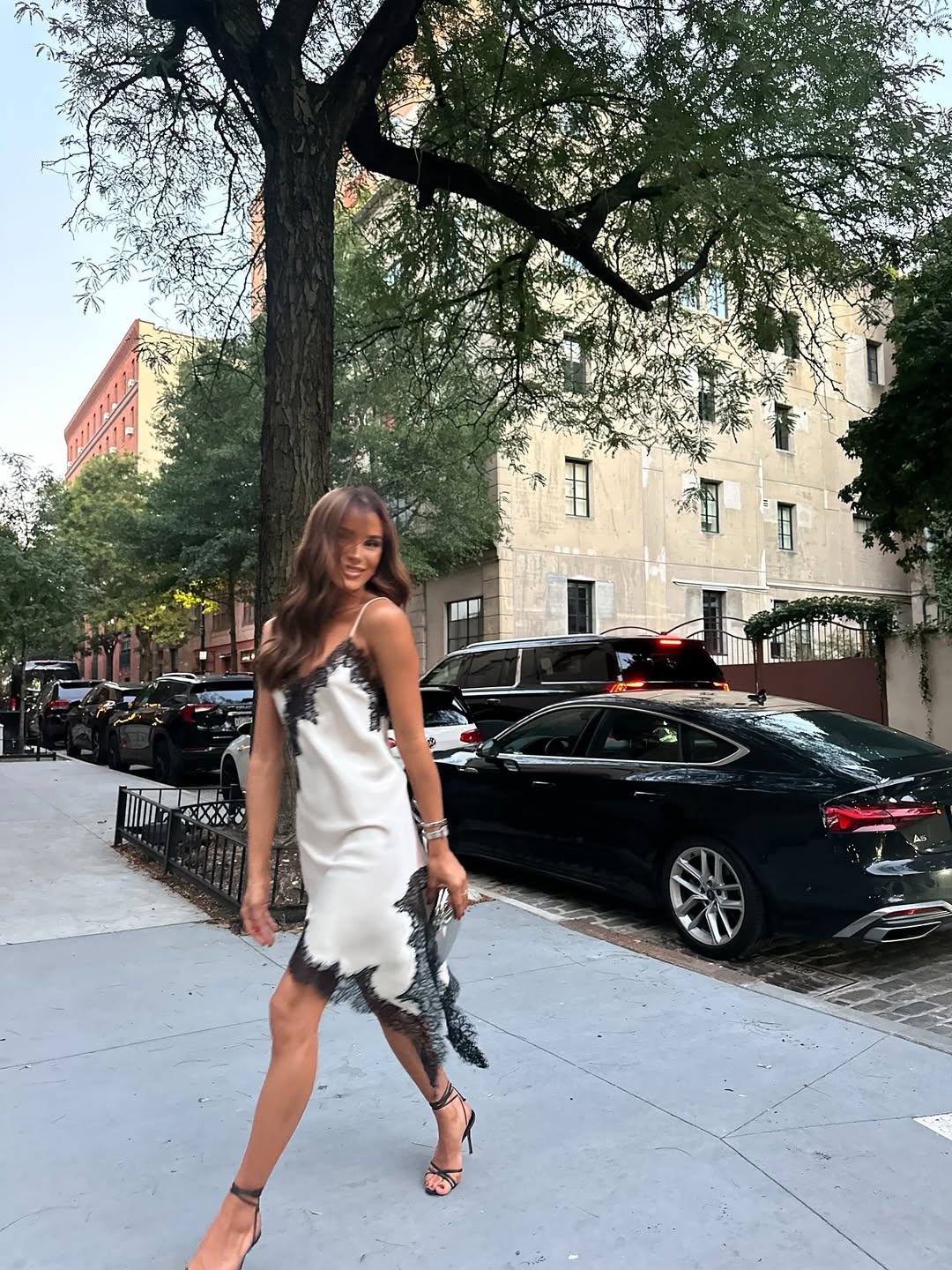 Christine Asymmetric  Dress 