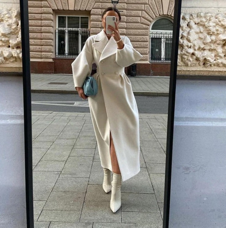 Margaret Lantern Sleeve Coat