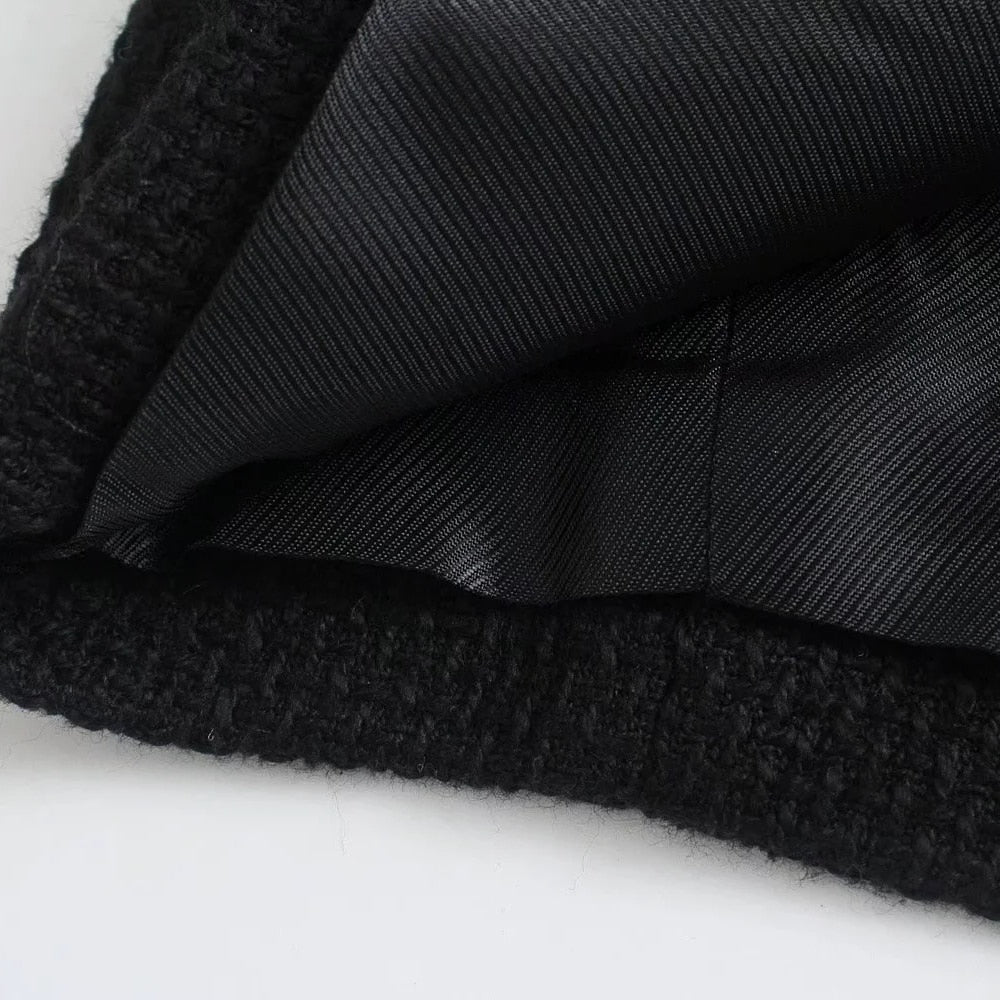 Caroline Tweed Suit (Blazer/Shorts)