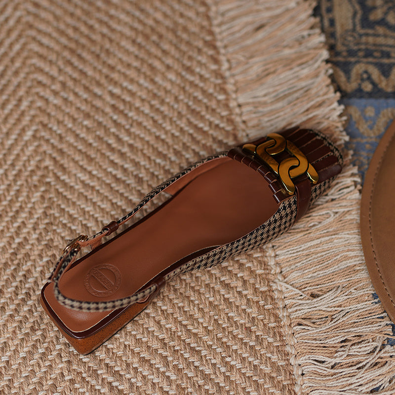 Amie Shoes Sandals (Genuine Leather)