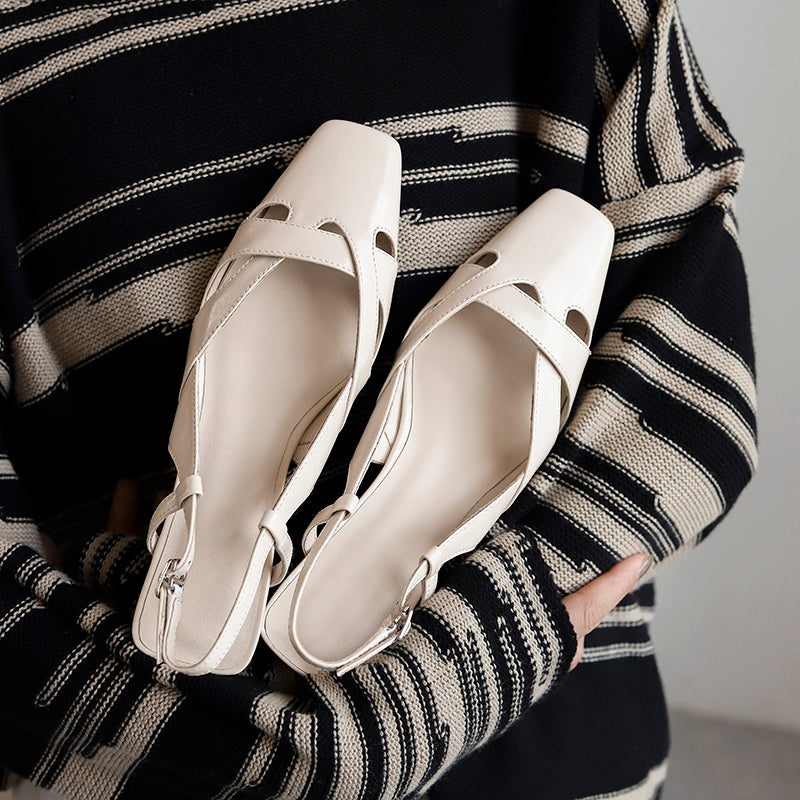 Nancy Shoes Sandals (Genuine Leather)