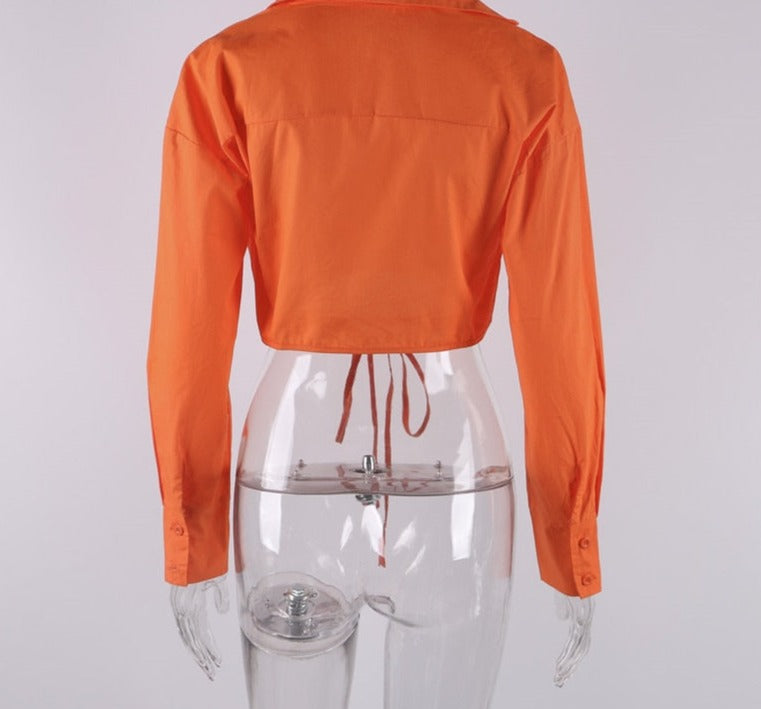 Veronica Cropped Shirt