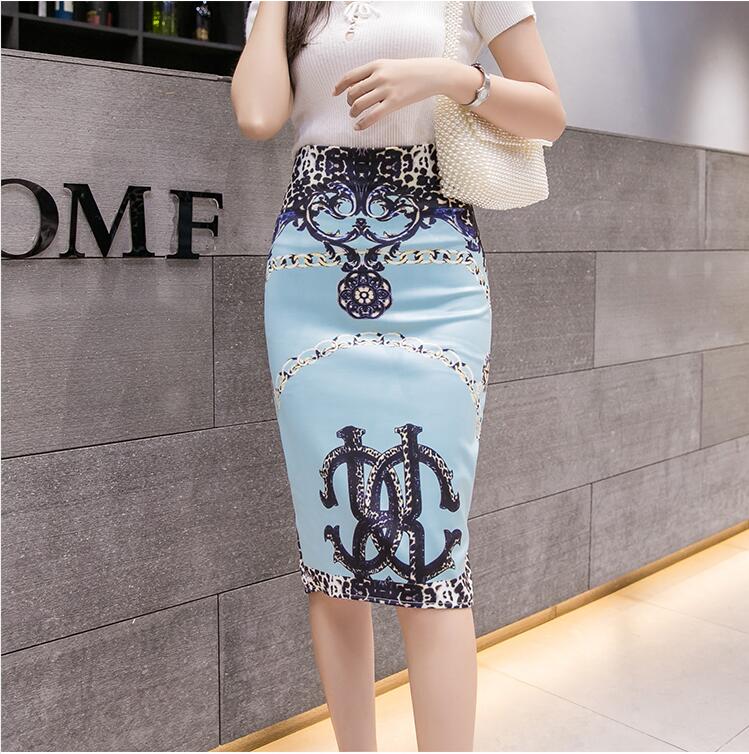 Lilian High Waist Midi Skirts