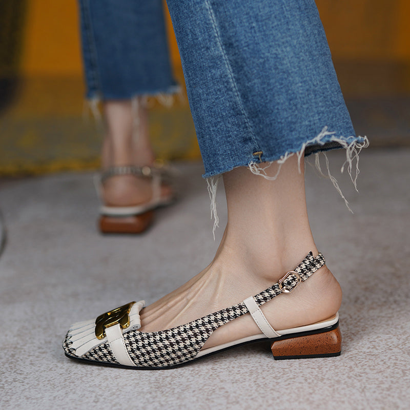 Amie Shoes Sandals (Genuine Leather)