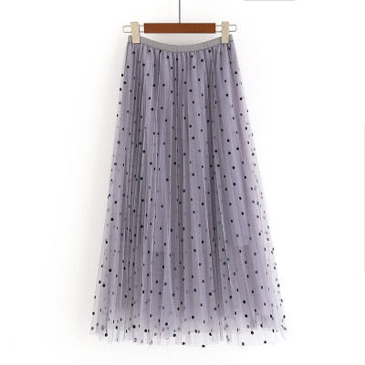 Anne Polka Dot Skirt