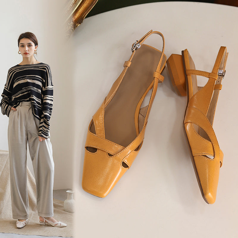 Nancy Shoes Sandals (Genuine Leather)