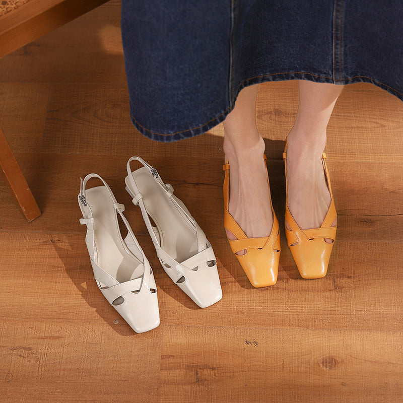 Nancy Shoes Sandals (Genuine Leather)