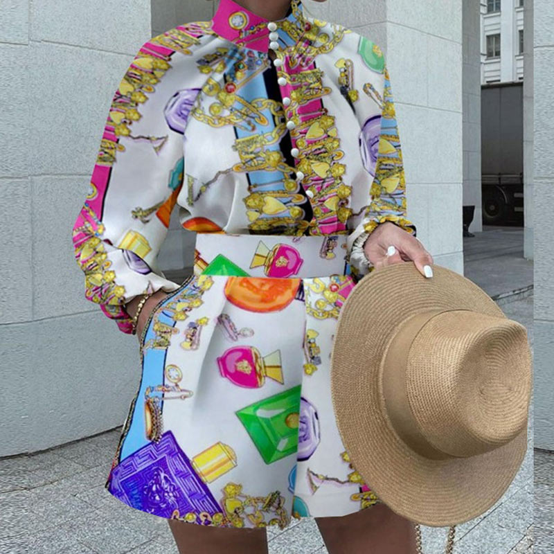 Mary Set (Blouse+Shorts)