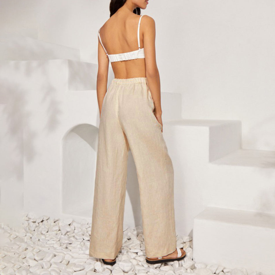 Cotton Linen Pants