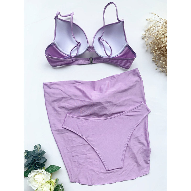 Loreen Push Up 3 Piece Bikini