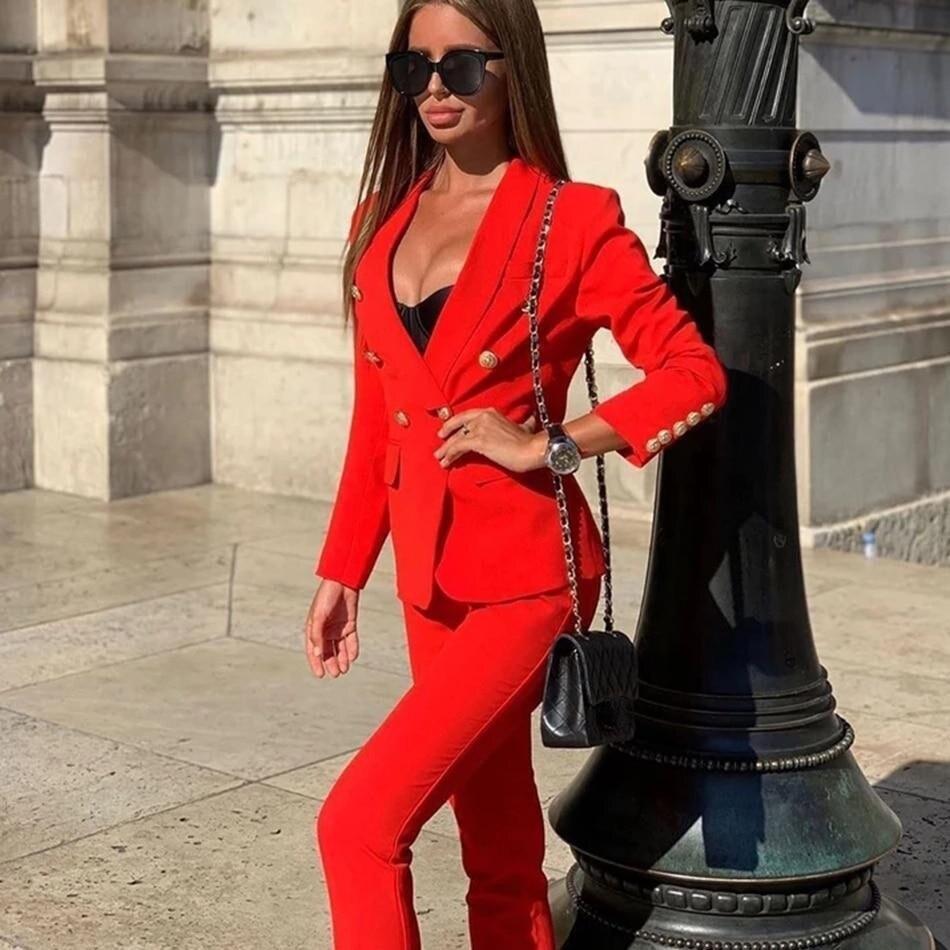 Helen Classic Suit (Blazer/Pants) 8 colours