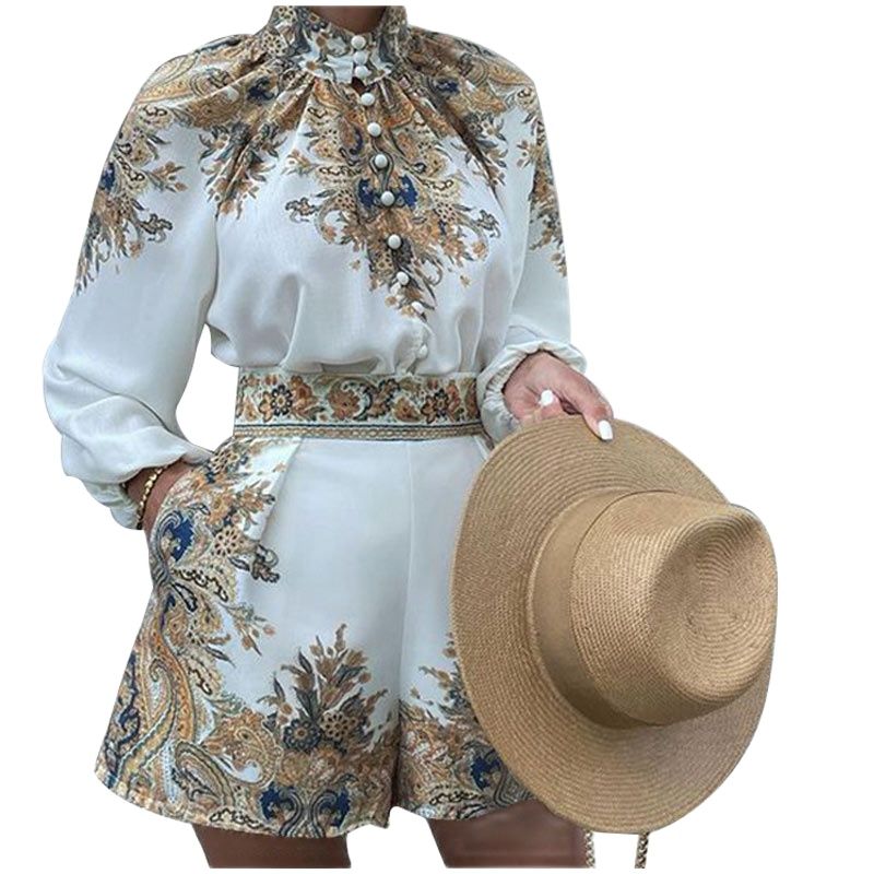 Mary Set (Blouse+Shorts)