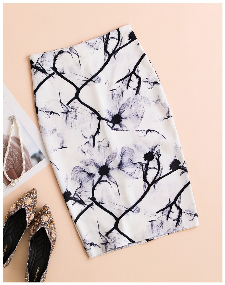 Lilian High Waist Midi Skirts