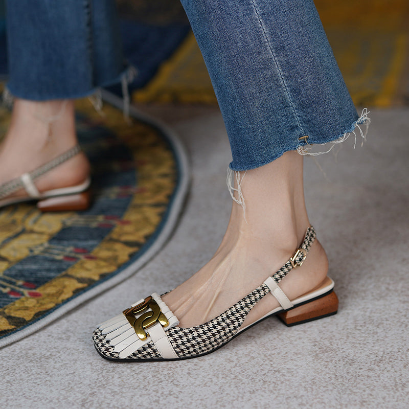 Amie Shoes Sandals (Genuine Leather)