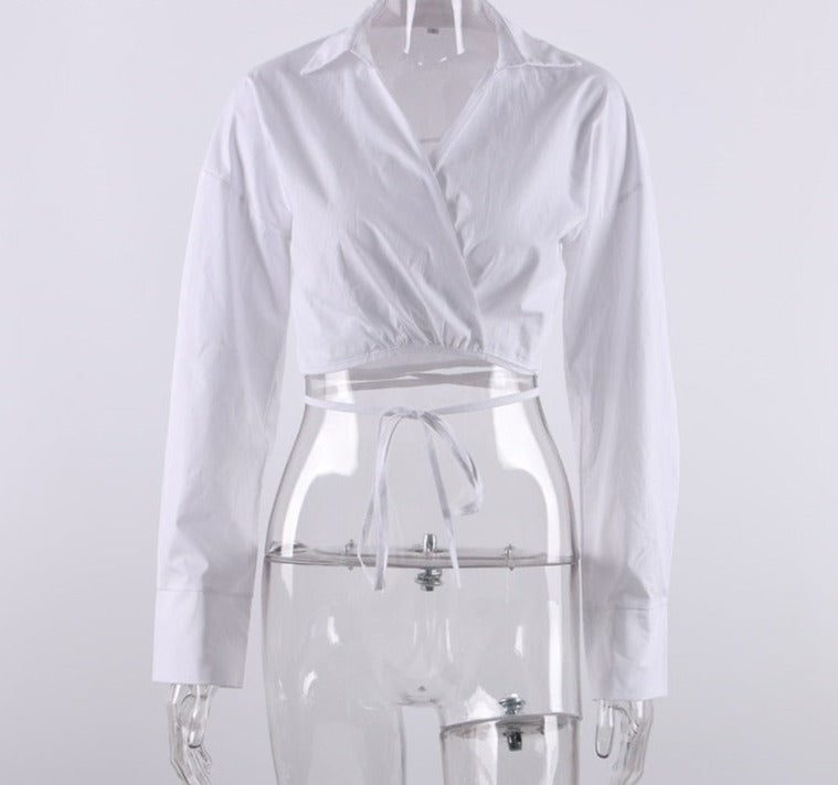 Veronica Cropped Shirt