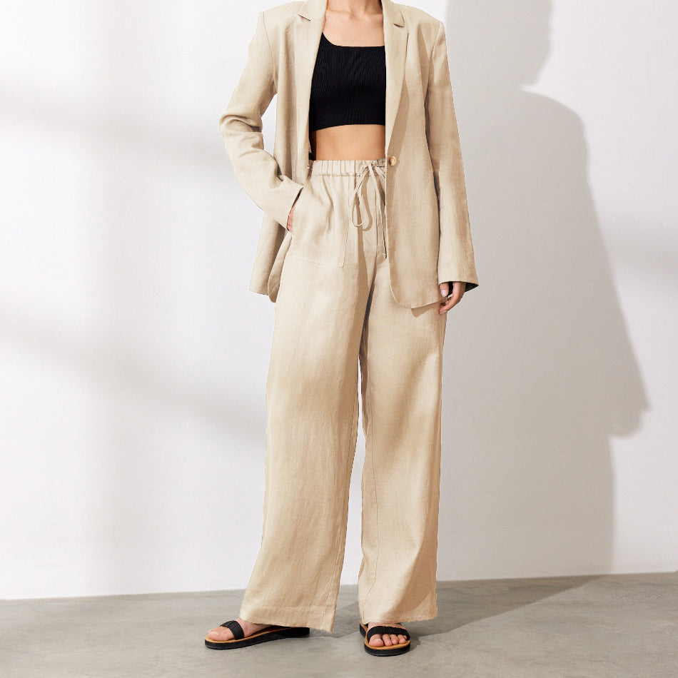 Cotton Linen Pants