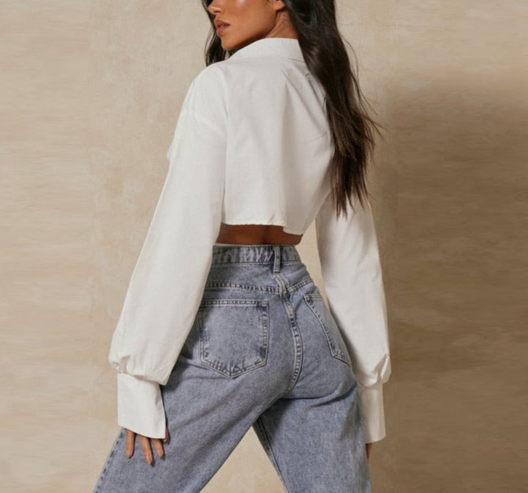 Veronica Cropped Shirt