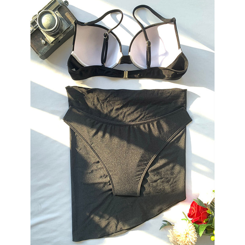 Loreen Push Up 3 Piece Bikini