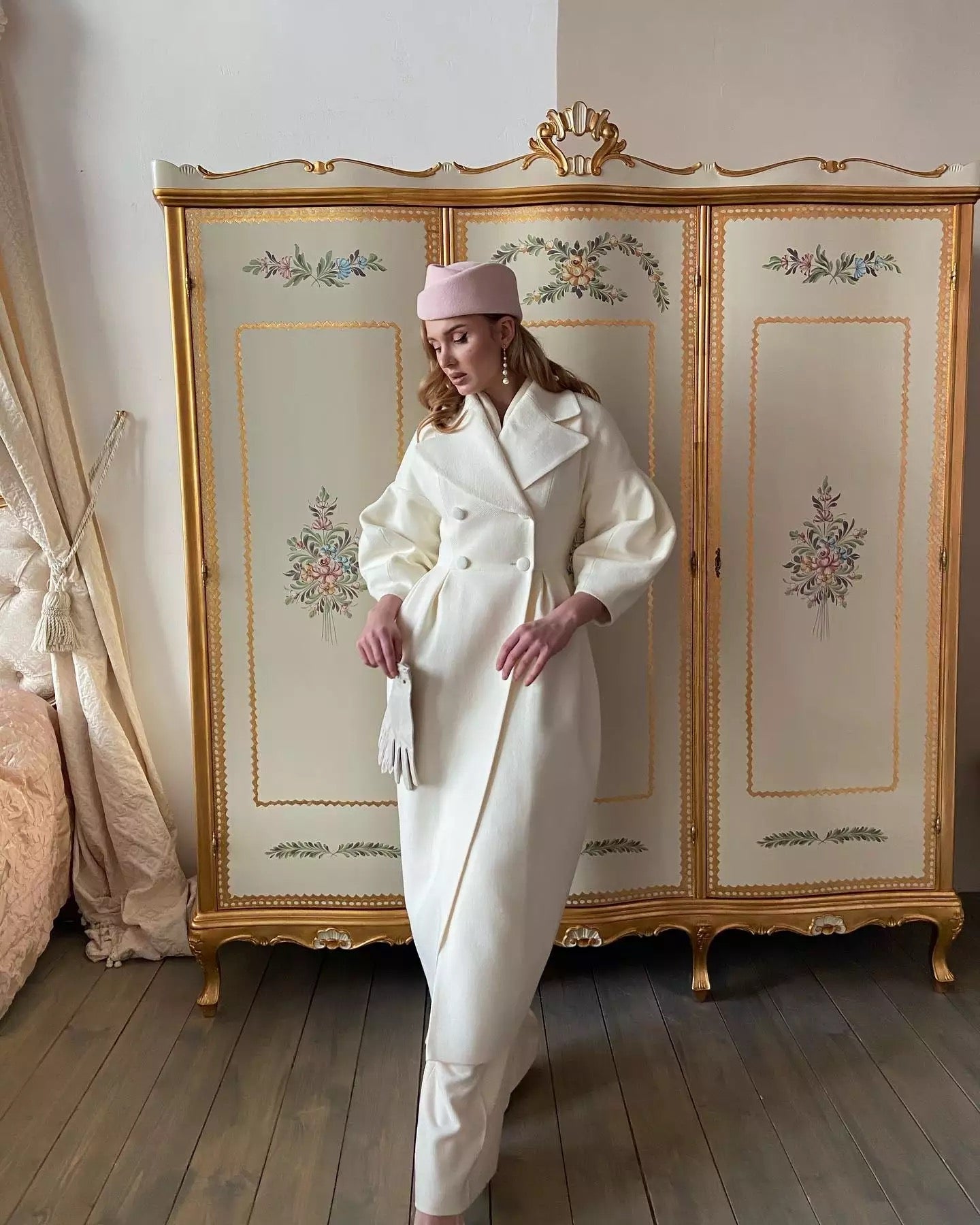 Margaret Lantern Sleeve Coat