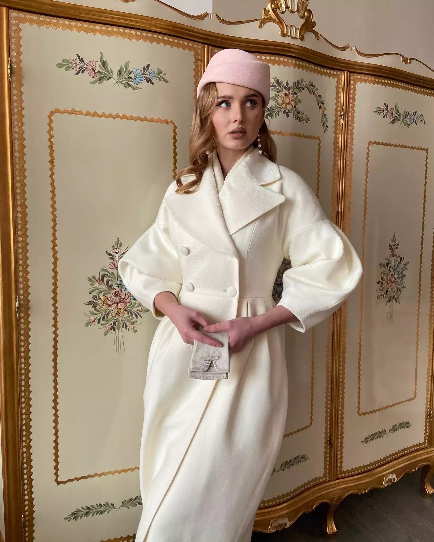 Margaret Lantern Sleeve Coat