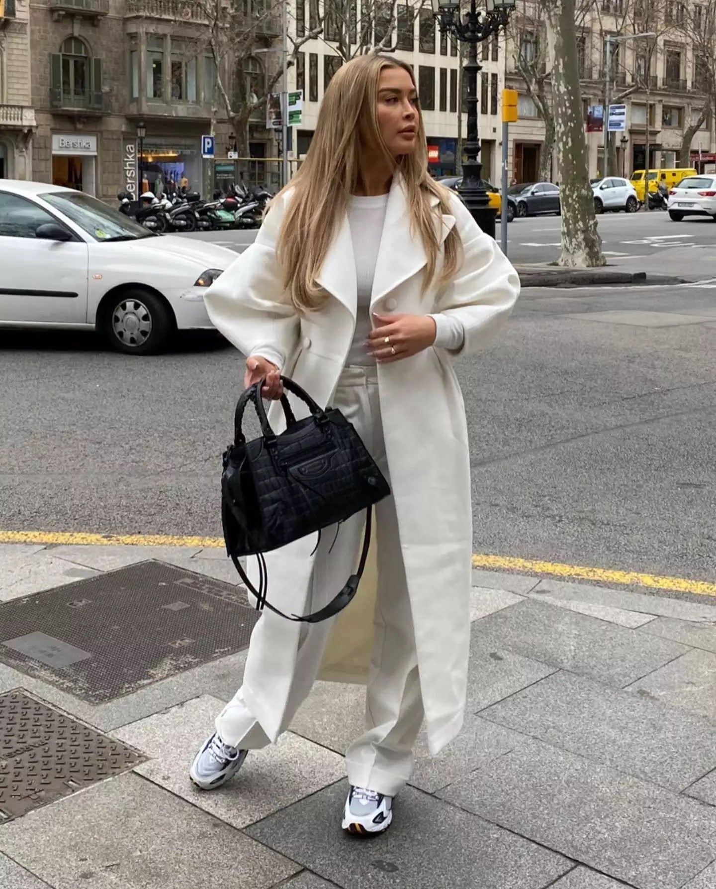 Margaret Lantern Sleeve Coat