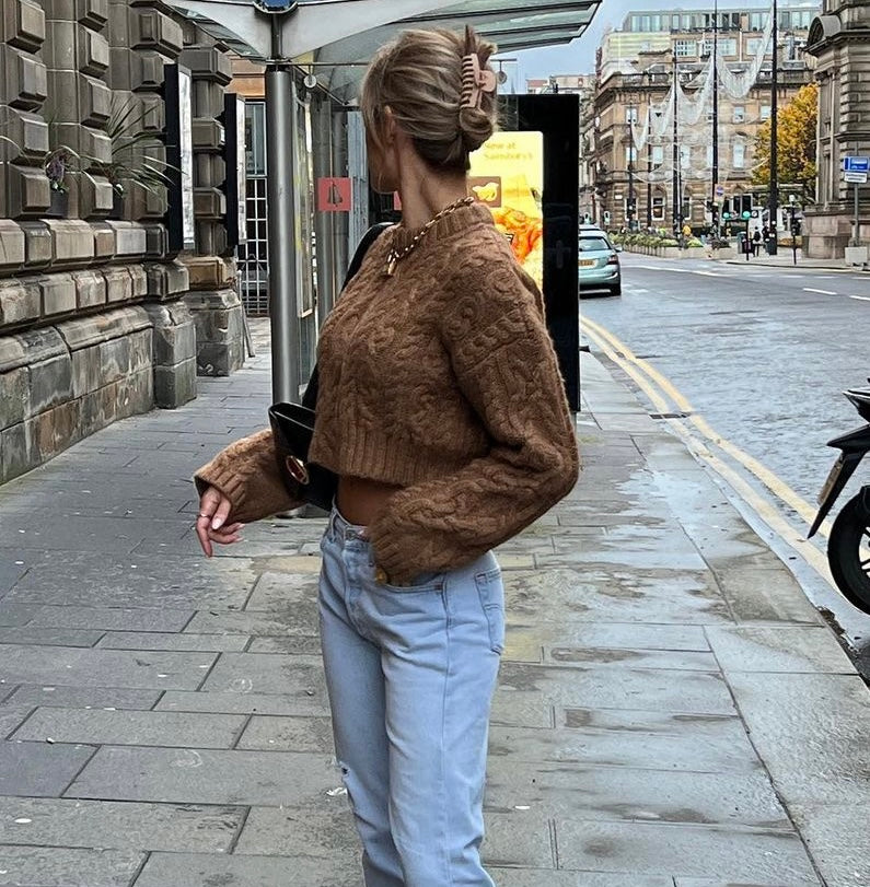 Susan Short Knitting Sweater