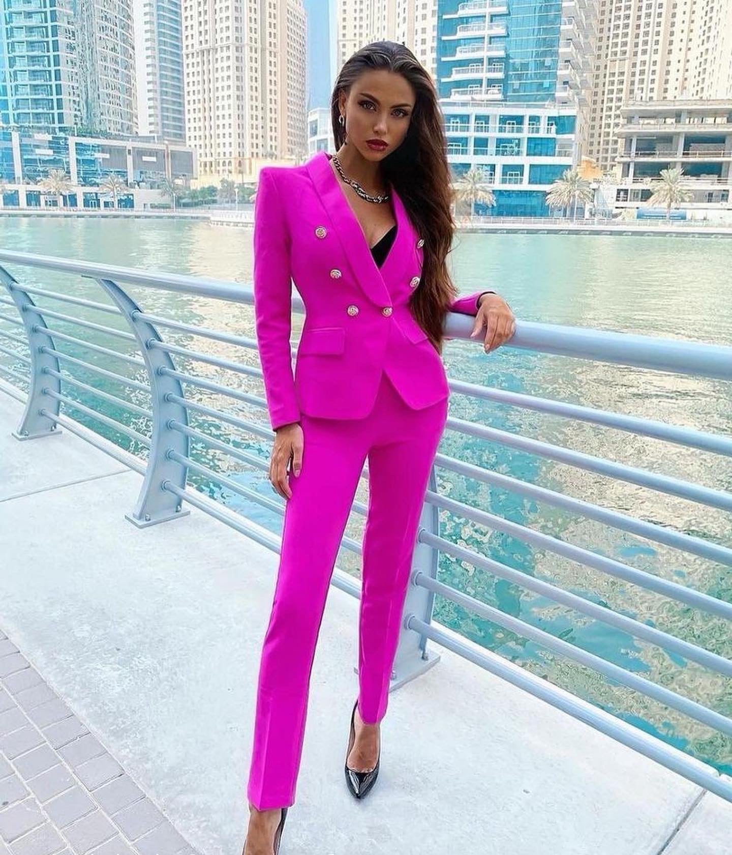 Helen Classic Suit (Blazer/Pants) 8 colours