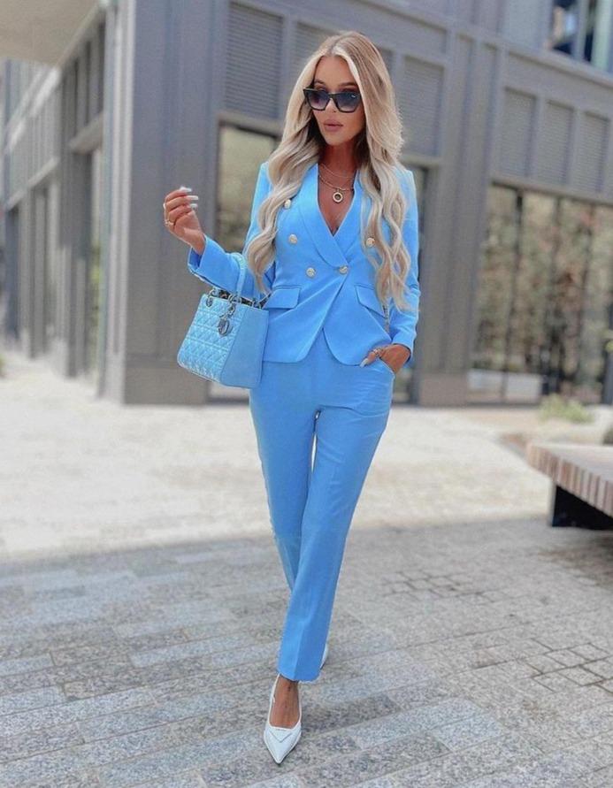 Helen Classic Suit (Blazer/Pants) 8 colours
