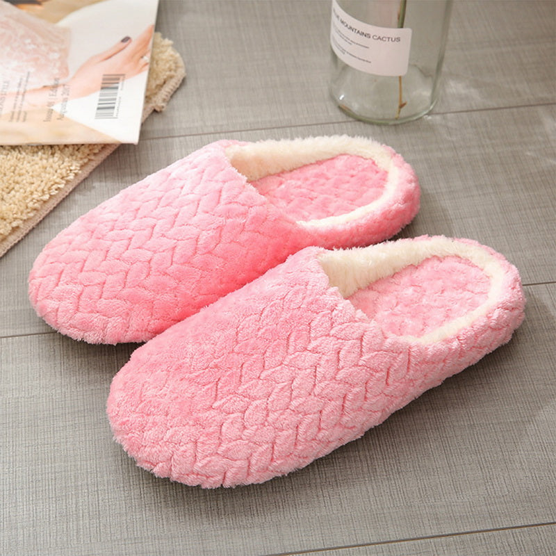 Plush Cotton Slippers