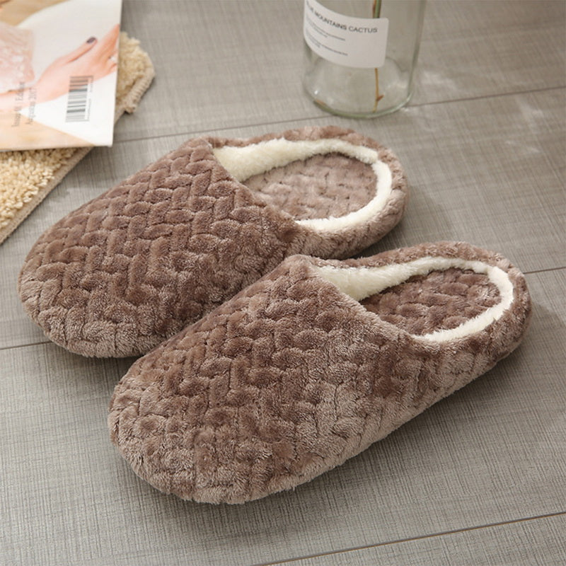 Plush Cotton Slippers