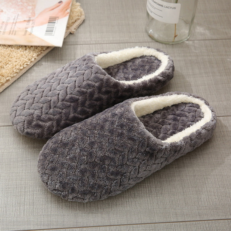 Plush Cotton Slippers