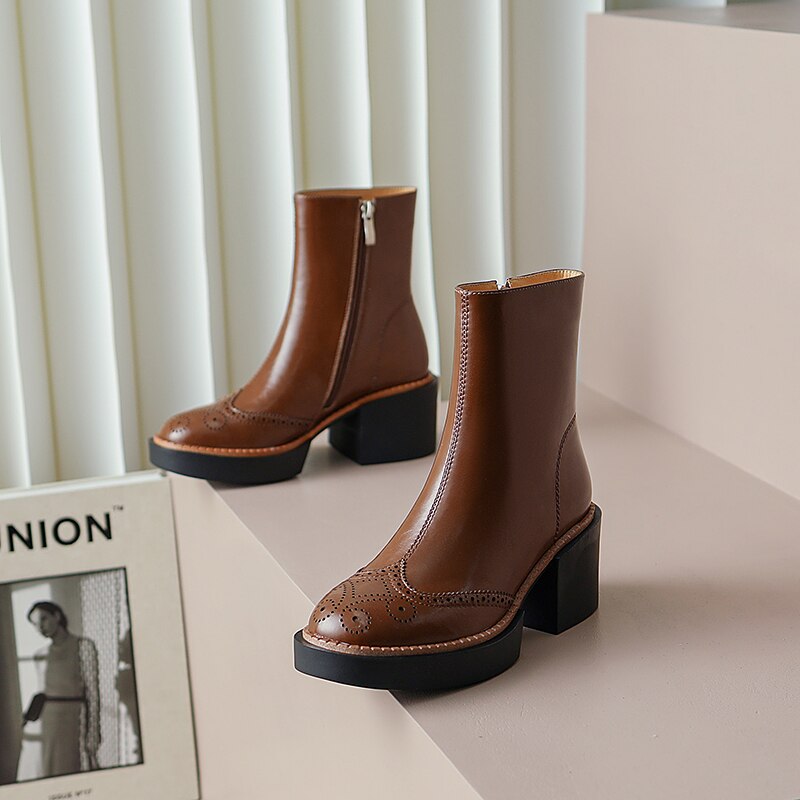 Erin Boots (Genuine Leather)