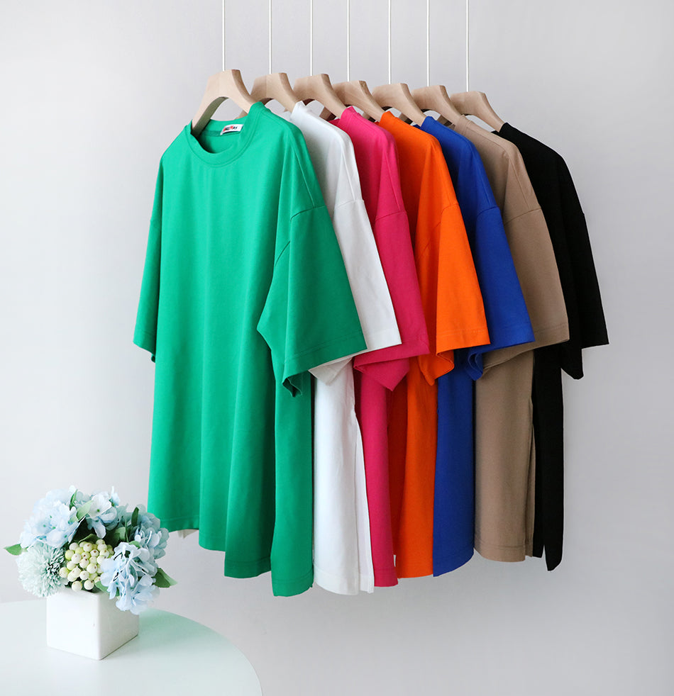 Cotton Oversized T Shirt