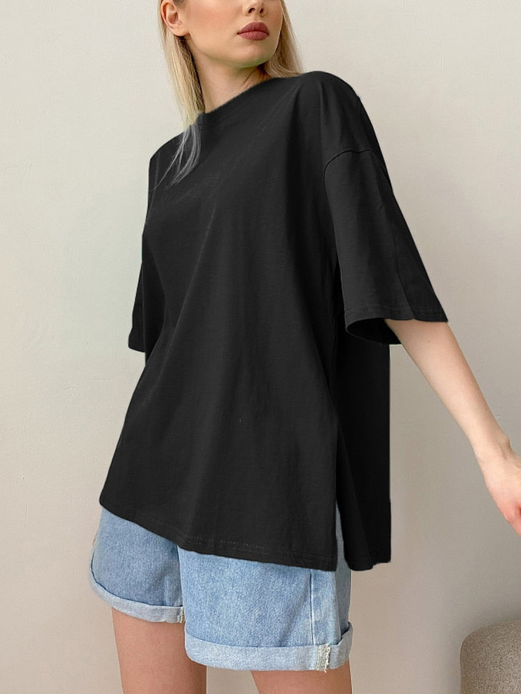 Cotton Oversized T Shirt